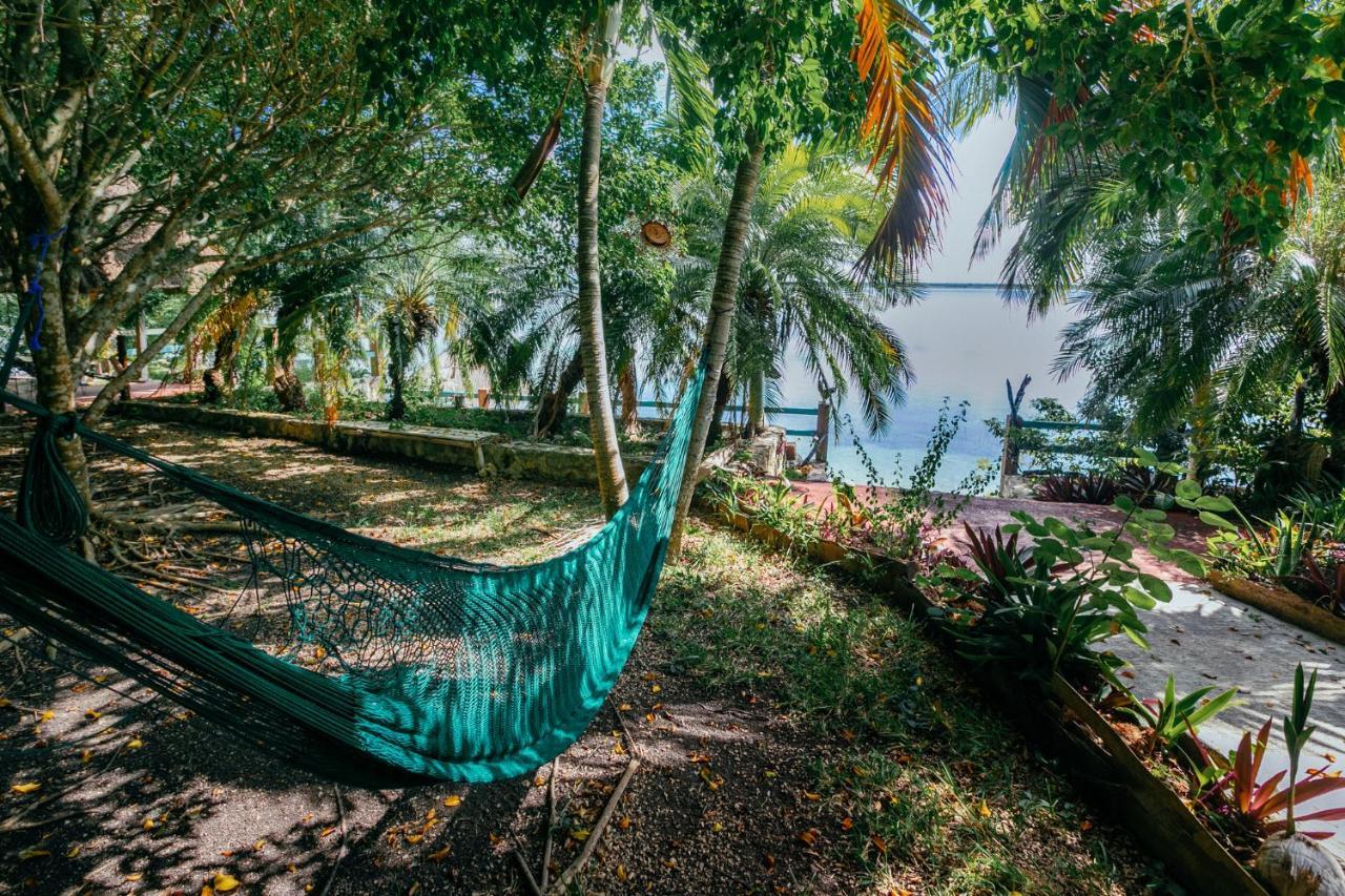 Villa Santuario Lake Front Oasis Bacalar Exterior foto
