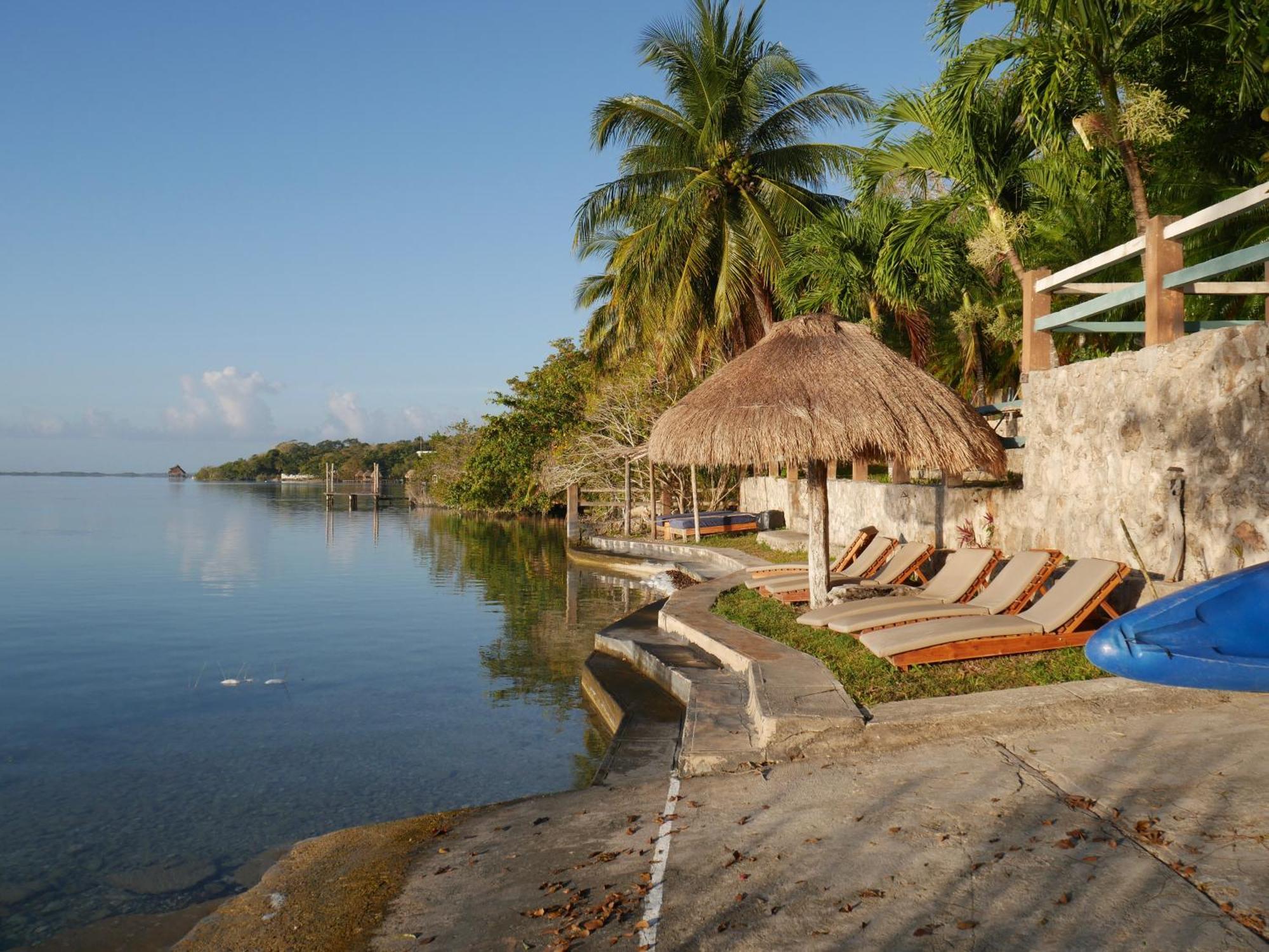 Villa Santuario Lake Front Oasis Bacalar Exterior foto
