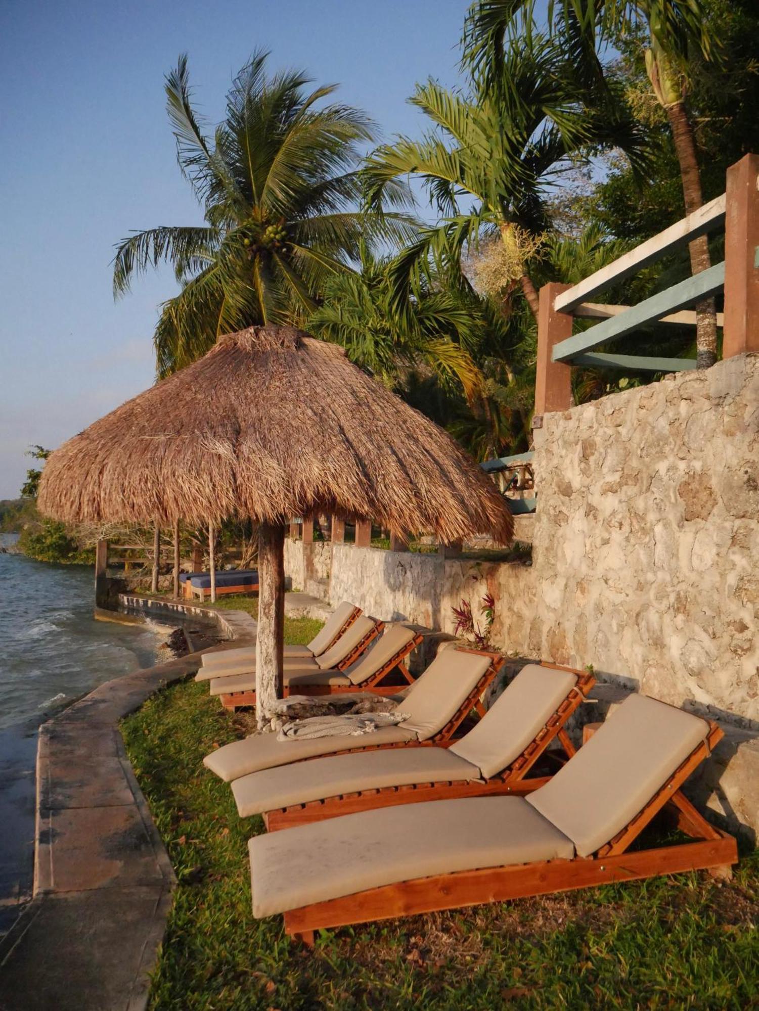 Villa Santuario Lake Front Oasis Bacalar Exterior foto