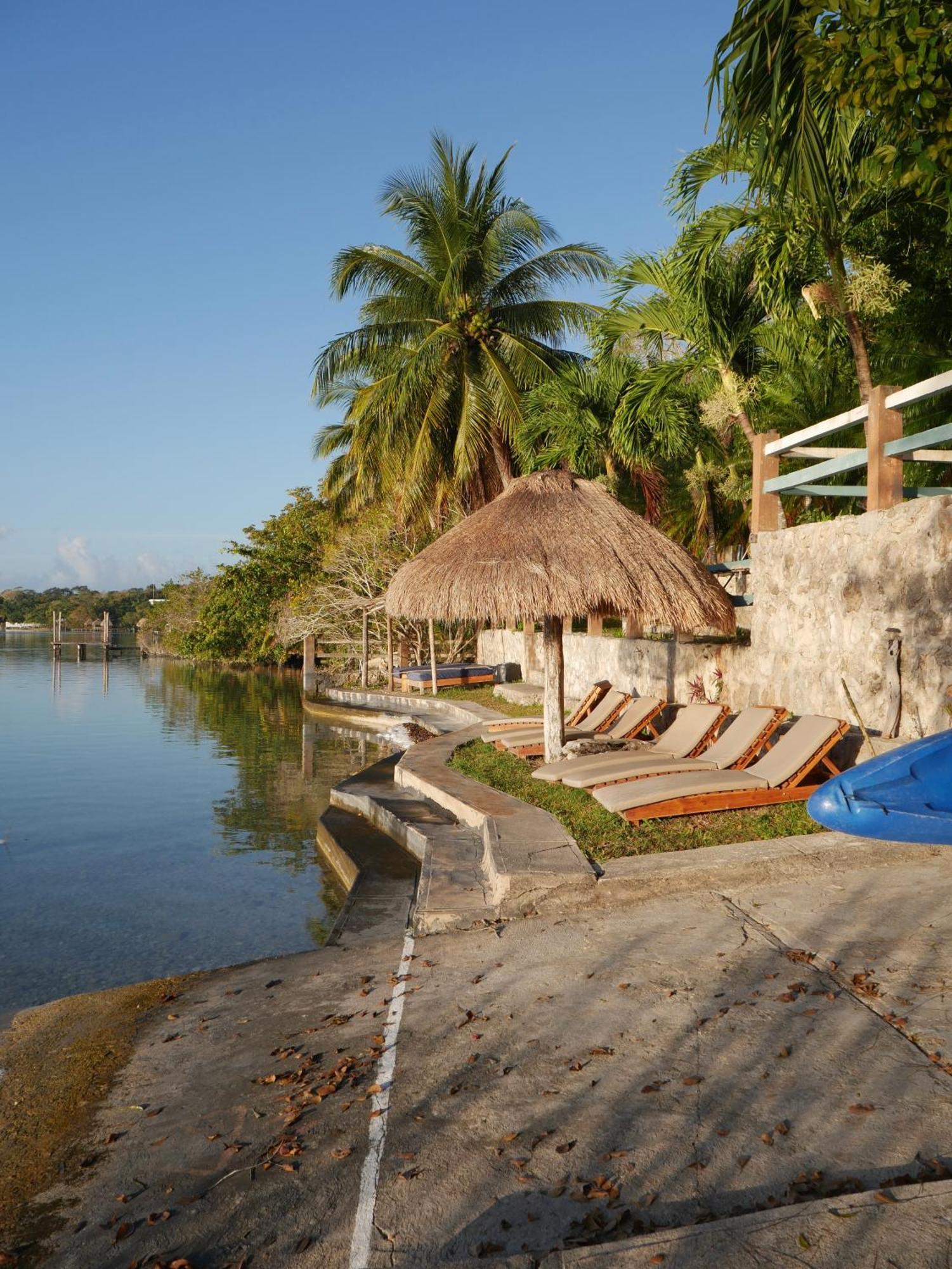 Villa Santuario Lake Front Oasis Bacalar Exterior foto