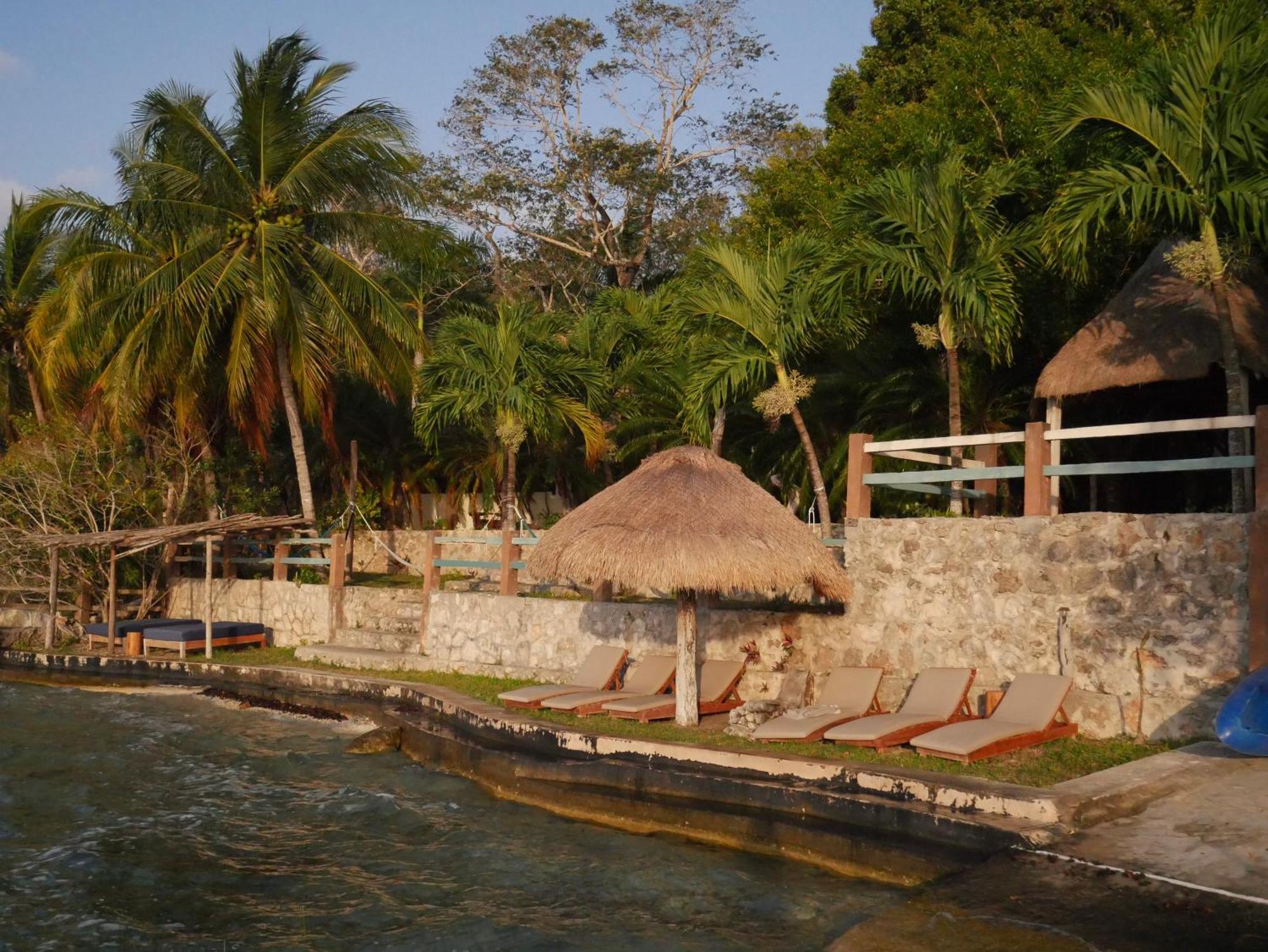 Villa Santuario Lake Front Oasis Bacalar Exterior foto