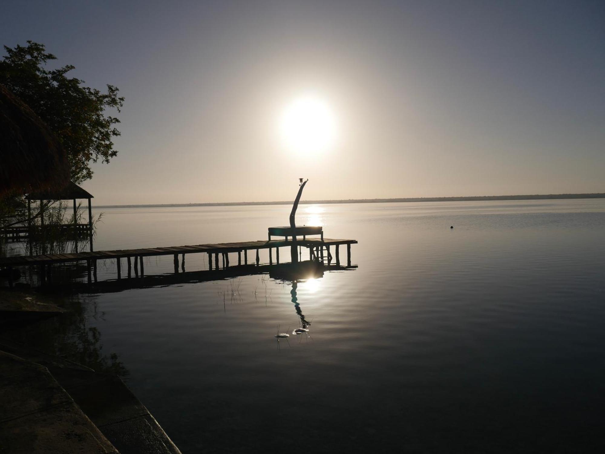 Villa Santuario Lake Front Oasis Bacalar Exterior foto